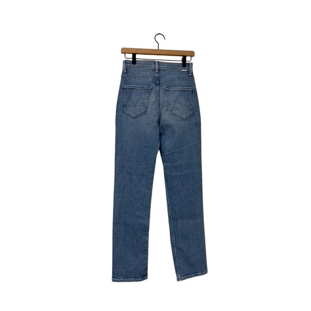Mother The Pixie Rider Ankle Straight Jeans - Picture 4 of 6